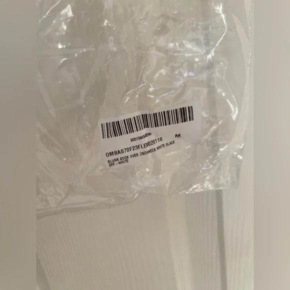 Off-White Blurr Book Over White Sweatshirt Size Medium